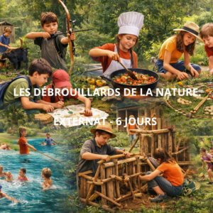 LES DÉBROUILLARDS DE LA NATURE - EXTERNAT - 6 JOURS